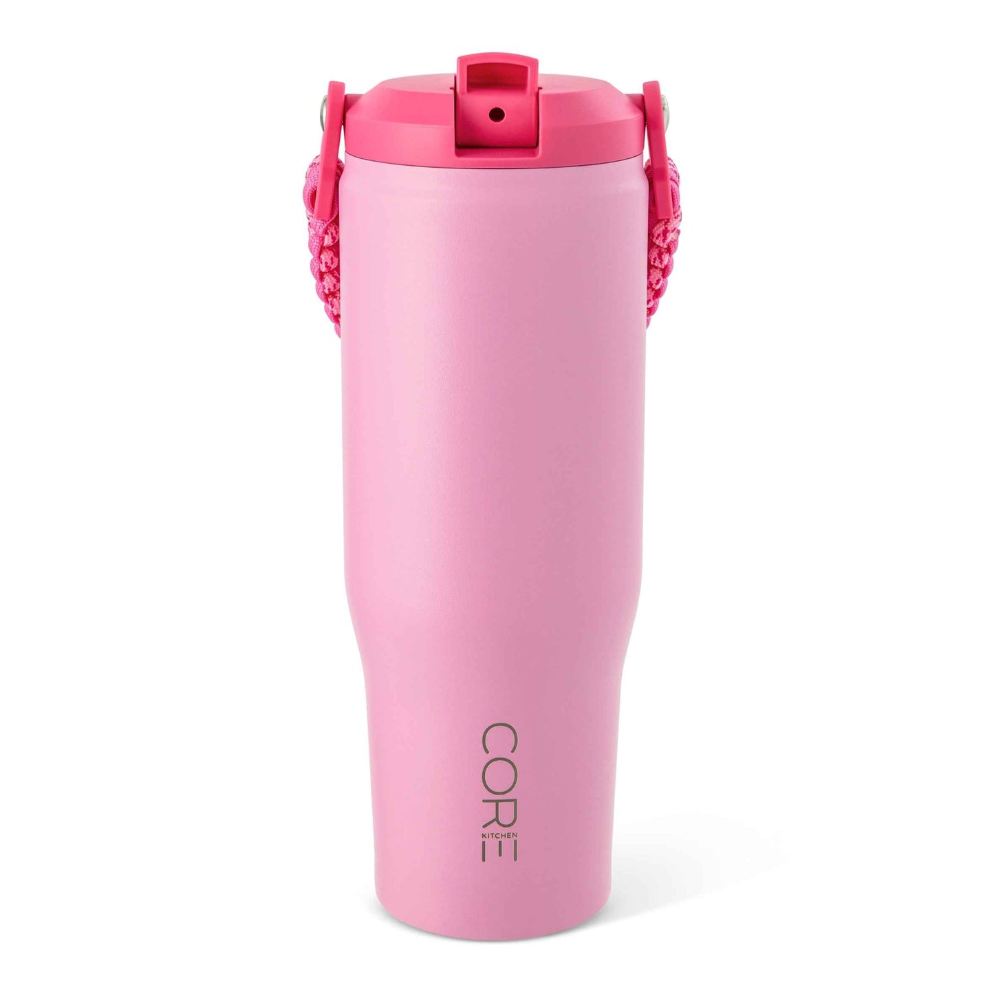 CORE KITCHEN Pink Vault Metal Drinking Water Bottle 887ml