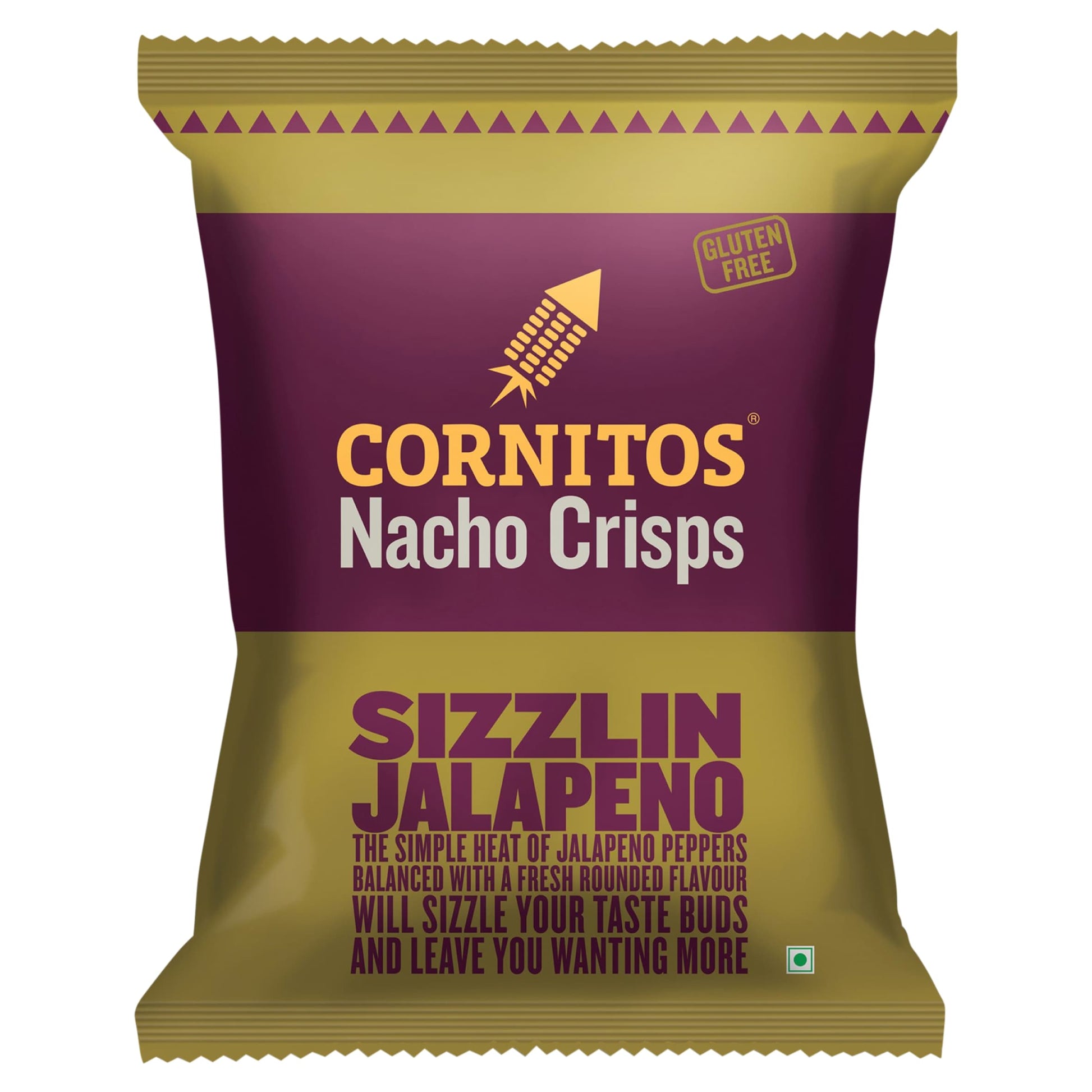 Cornitos Nacho Crisps Sizzlin Jalapeno 55g — image 1