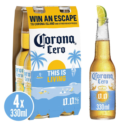 CORONA Cero Alcohol Free Beer 4 X 330ml