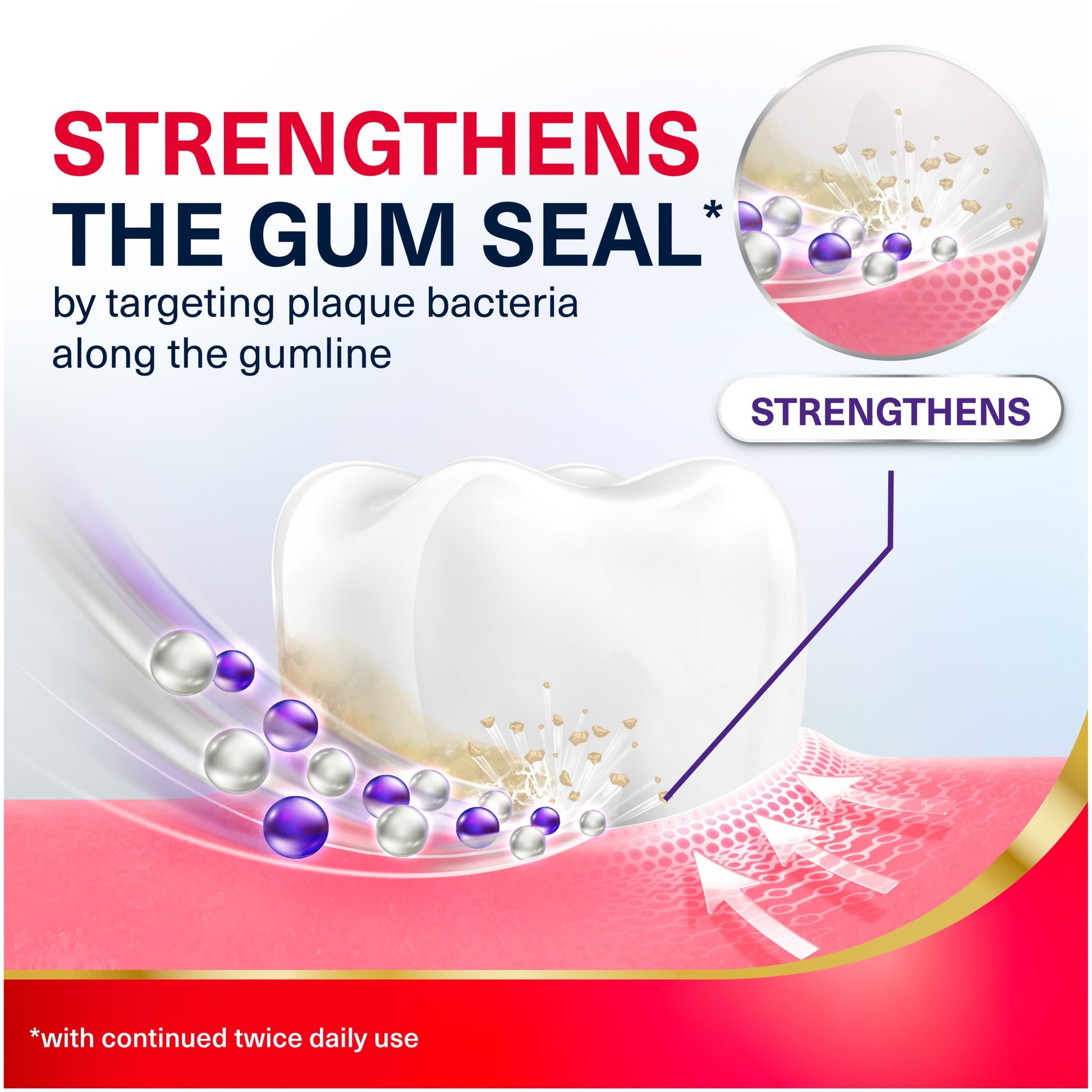 Corsodyl Gum Strengthen & Protect Toothpaste - Fresh Mint 75ml — image 3