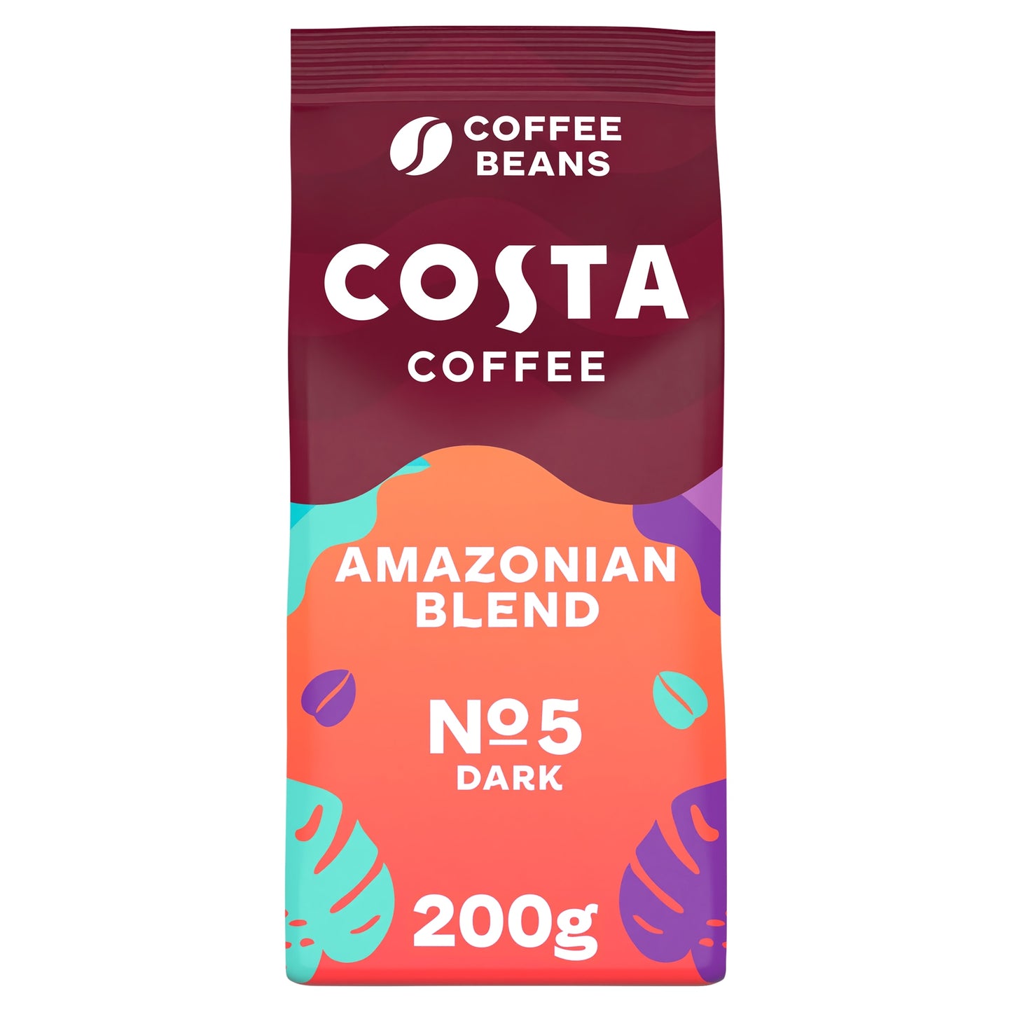 Costa Amazonian Blend Whole Coffee Beans 200G — image 1