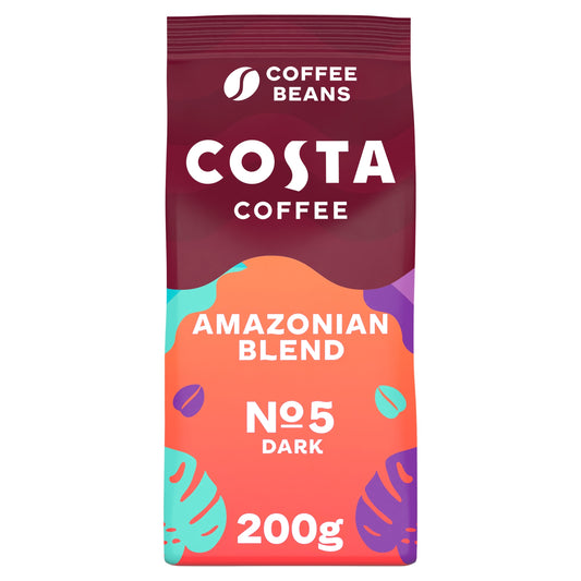 Costa Amazonian Blend Whole Coffee Beans 200G — image 1