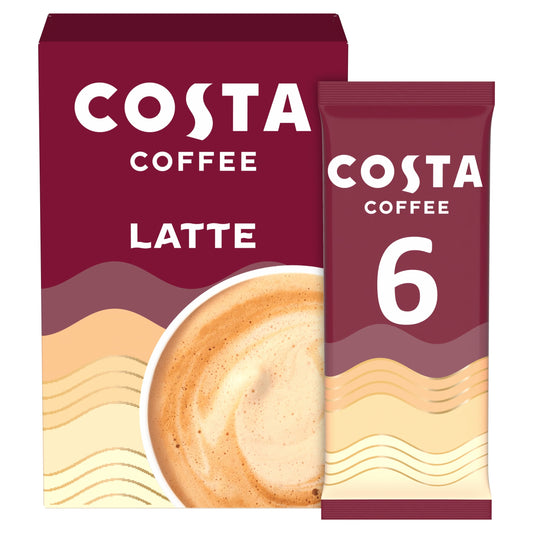 Costa Coffee Barista Creations Latte 6 Sachets 102g — image 1