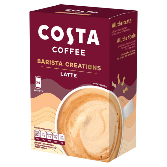 Costa Coffee Barista Creations Latte 6 Sachets 102g — image 2