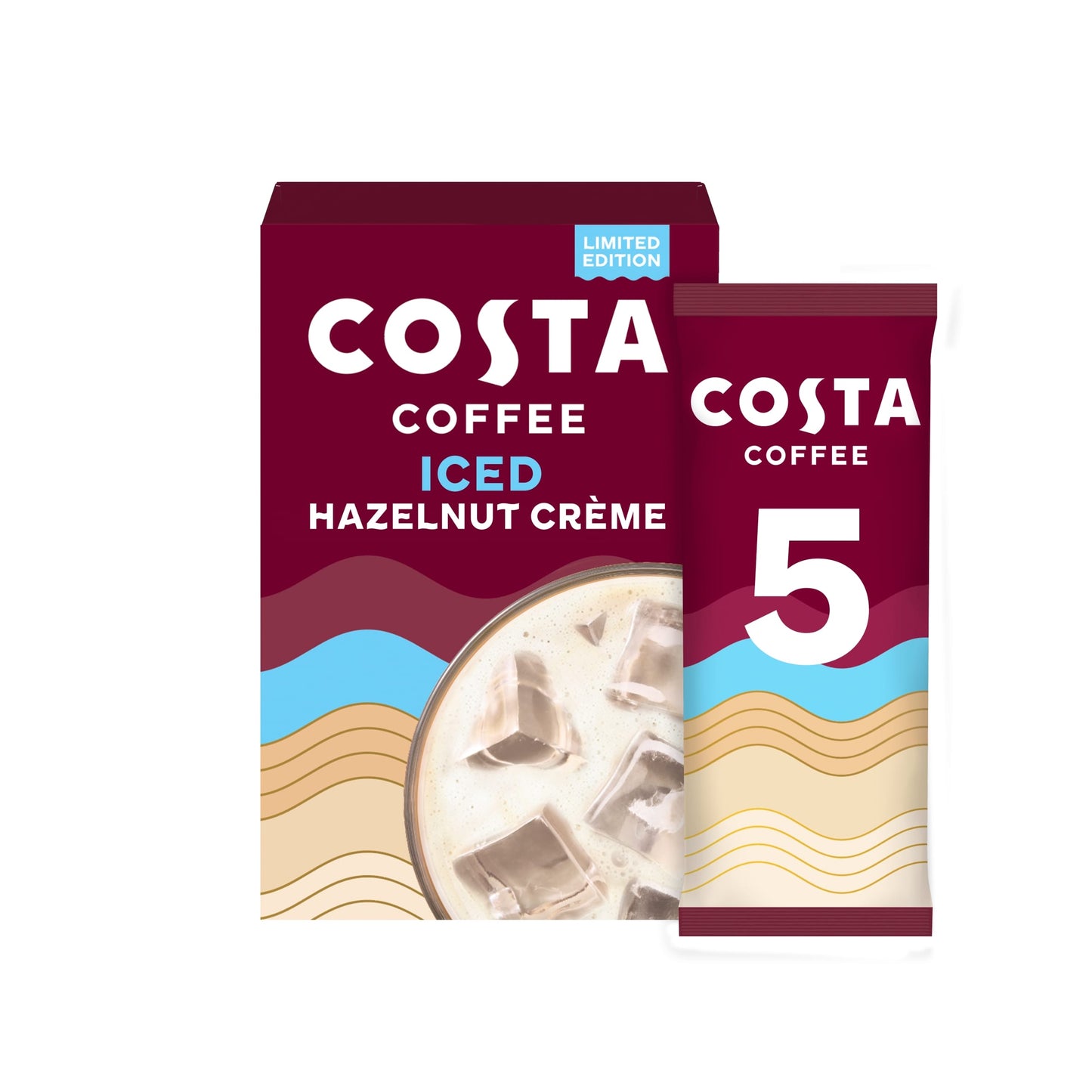 COSTA Coffee Iced Hazelnut crème 5x14.5g — image 1