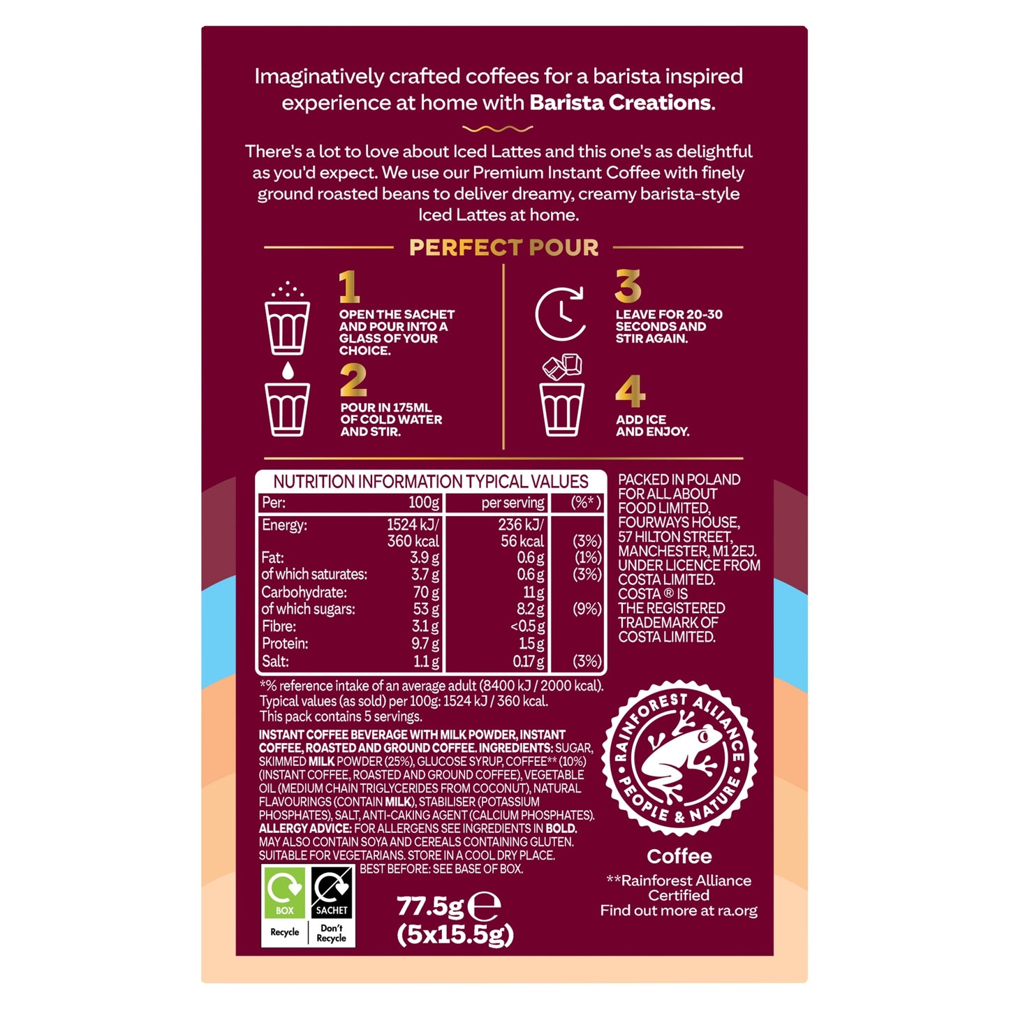 Costa Coffee Iced latte 5x15.5g — image 2