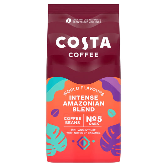 Costa Coffee Intense Amazonian Blend Coffee Beans 1kg — image 1