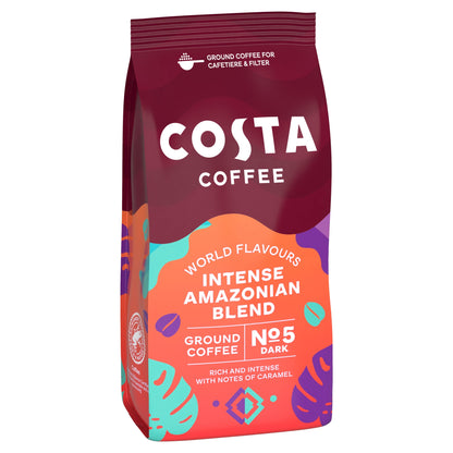 Costa Coffee Intense Amazonian Blend Ground Coffee 200g — image 2