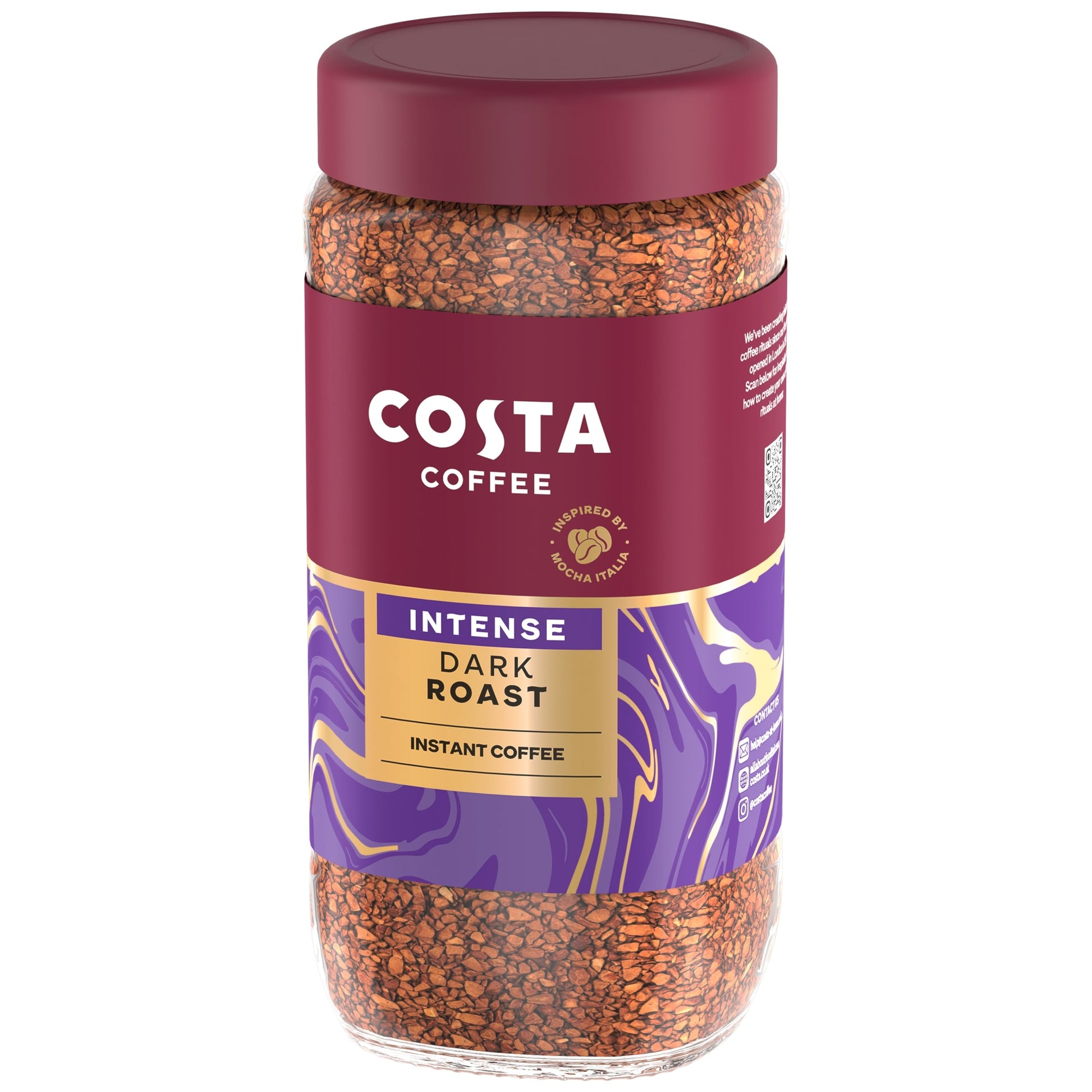 Costa intense dark blend instant coffee 190g — image 4