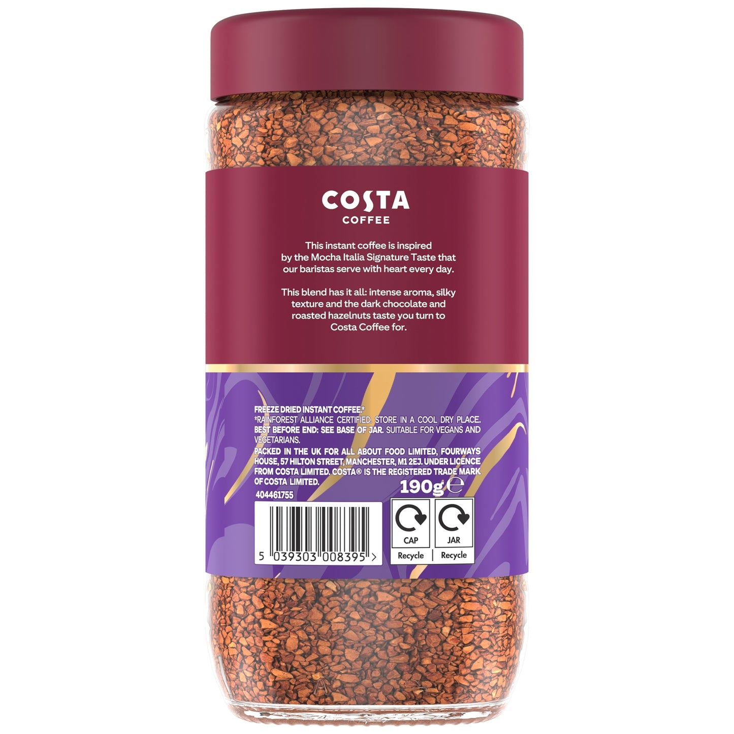 Costa intense dark blend instant coffee 190g — image 5