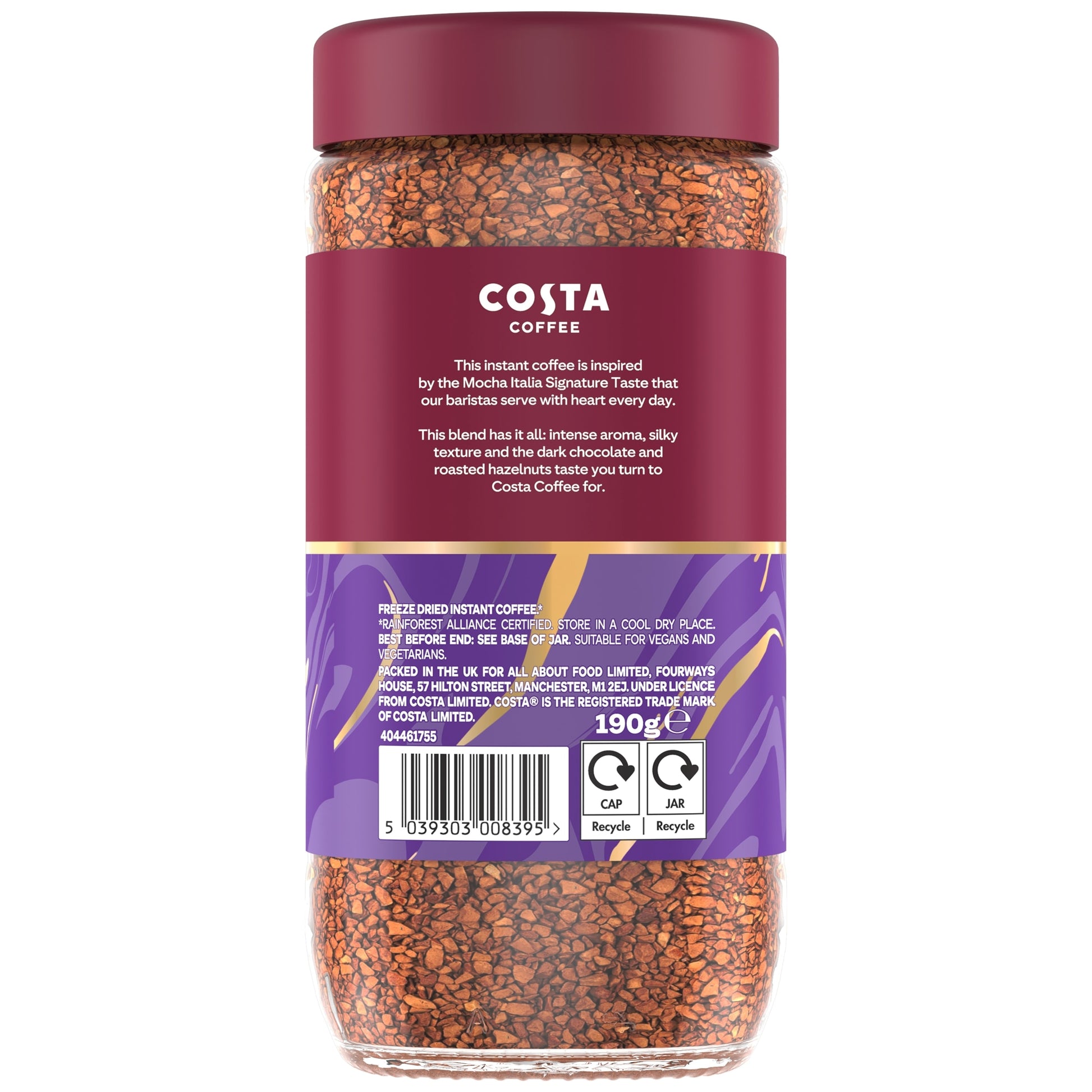 Costa intense dark blend instant coffee 190g — image 5