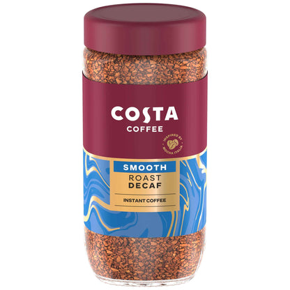 COSTA Smooth Decaf Blend Instant Coffee 190g
