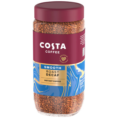 Costa smooth decaf blend instant coffee 190g — image 4