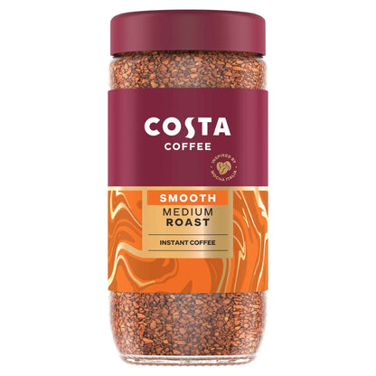 COSTA Smooth Medium Blend Instant Coffee 190g