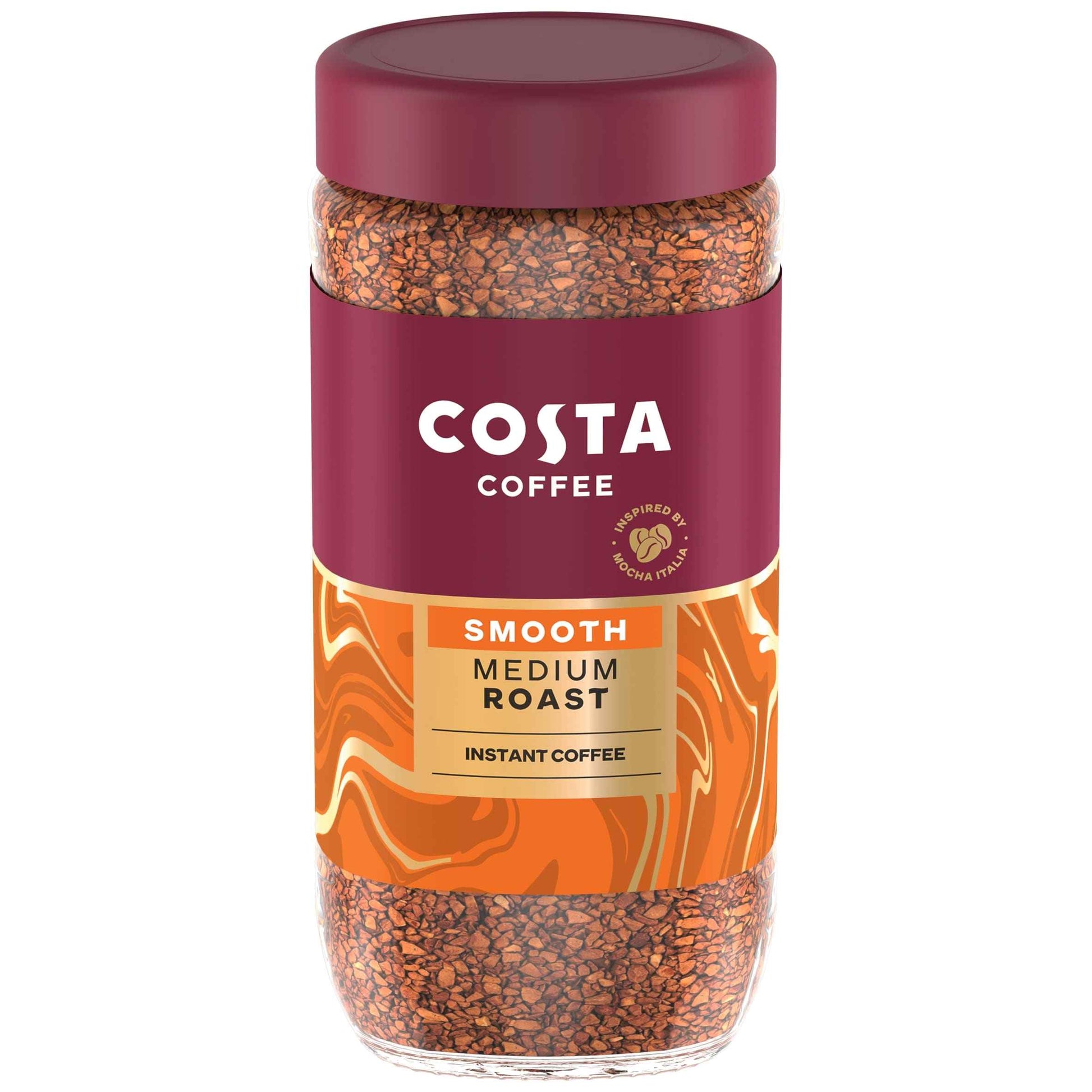 COSTA Smooth Medium Blend Instant Coffee 190g