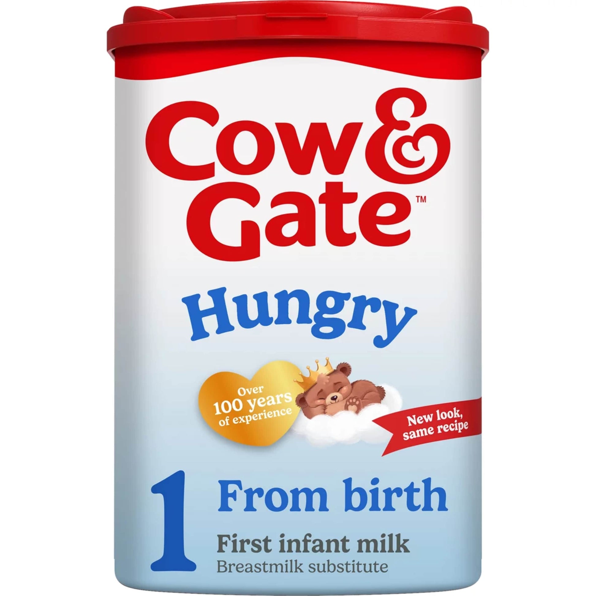 Cow & Gate Hungry First Baby Milk Formula Powder 0-12 Months 800g — image 1