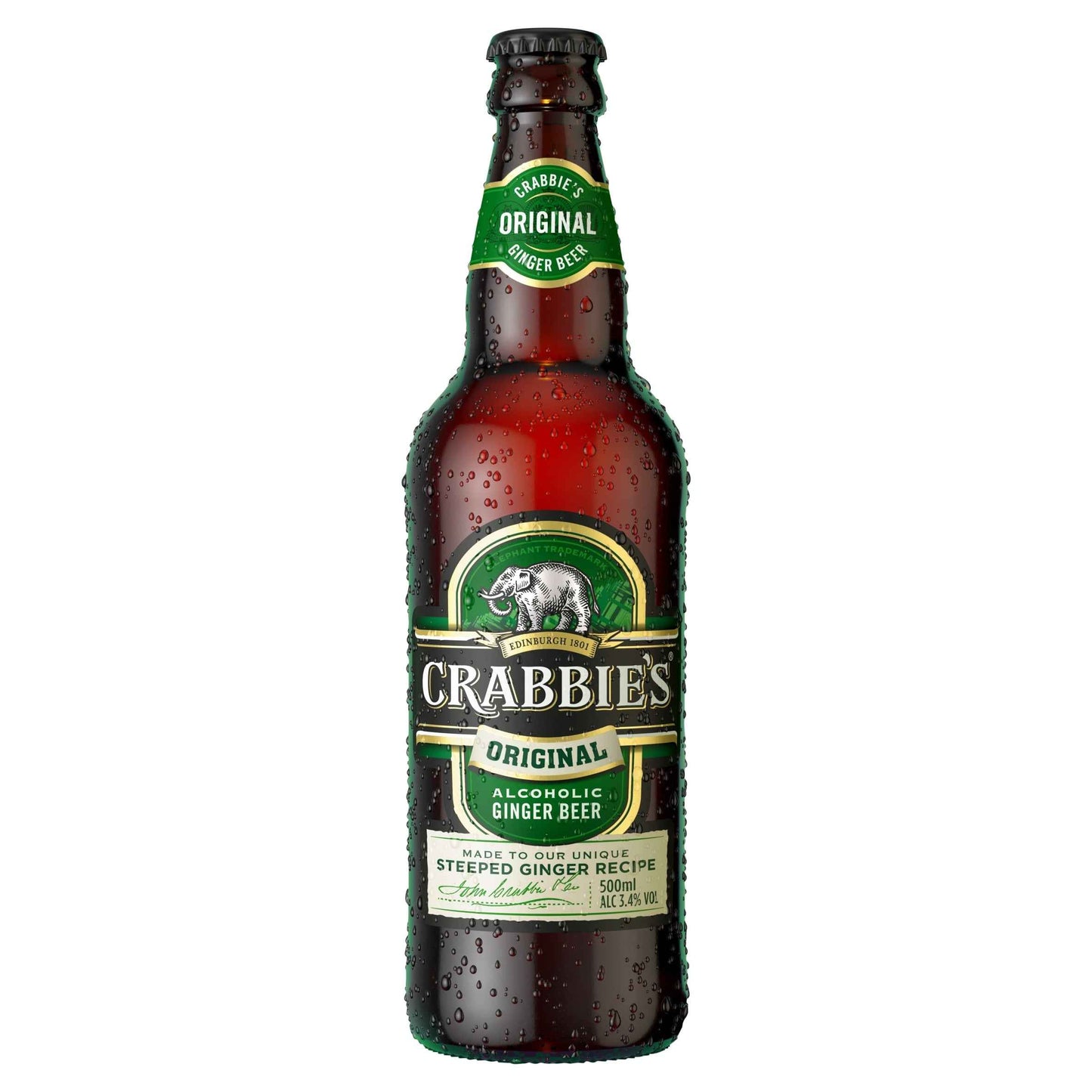 CRABBIES Alcoholic Ginger Beer 500ml