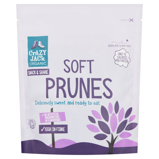 Crazy Jack Organic Organic Soft Ready To Eat Prunes 200G — image 1