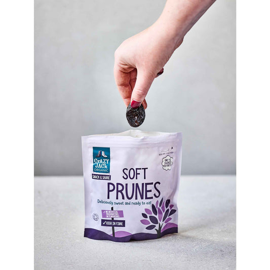 Crazy Jack Organic Organic Soft Ready To Eat Prunes 200g
