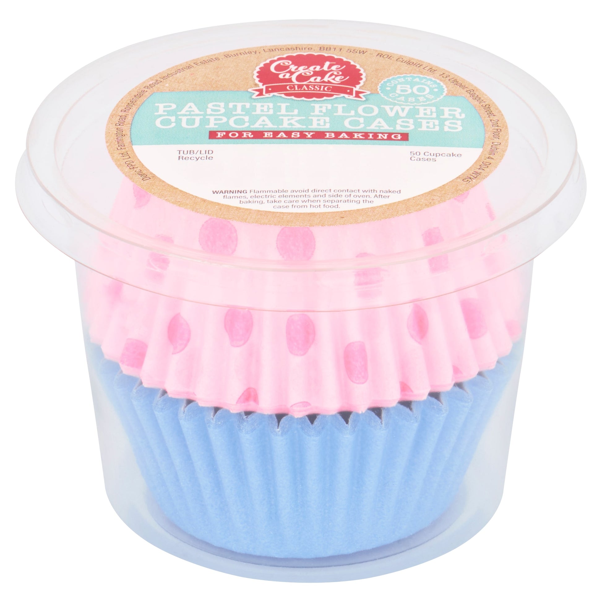 Create A Cake Classic Cupcake Cases 50S — image 1