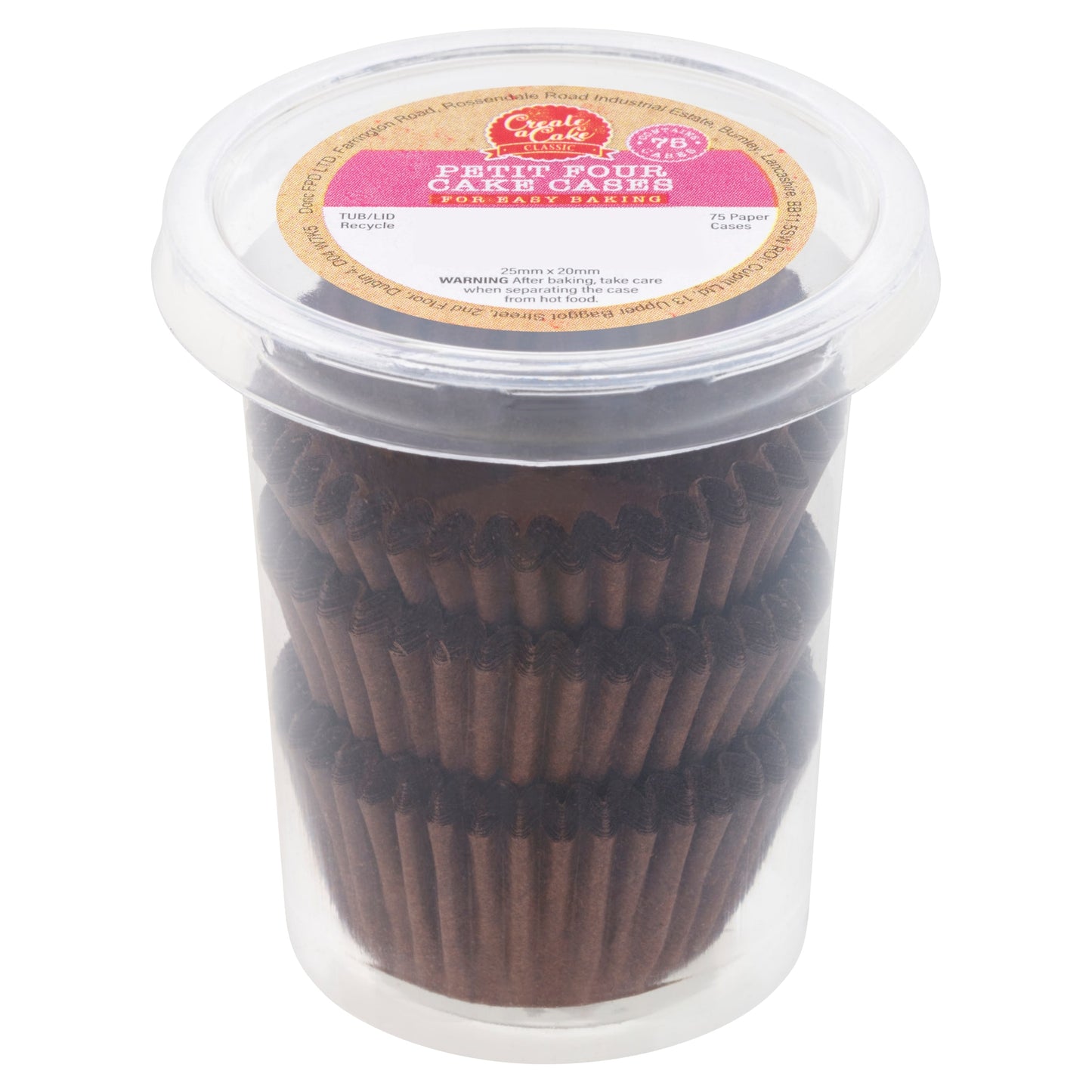 Create A Cake Petit Four Cake Cases 75 — image 1