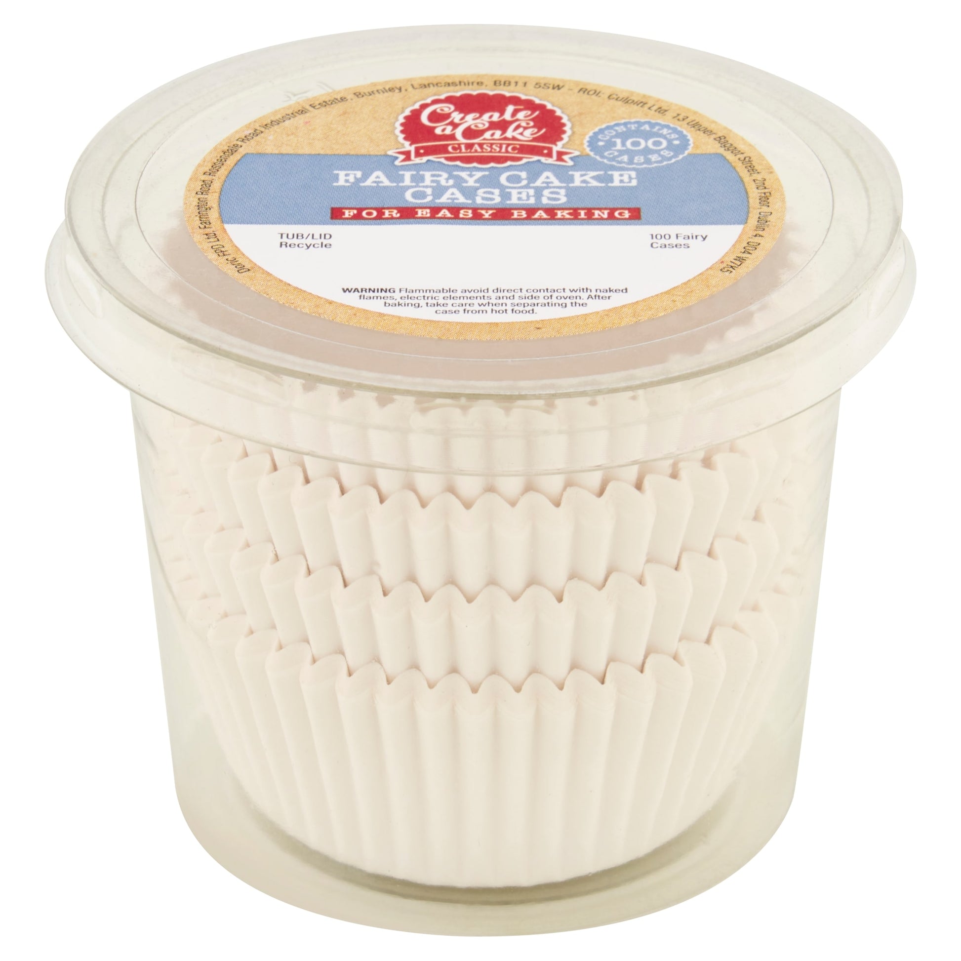 Create A Cake White Fairy Cake Cases 100 — image 1