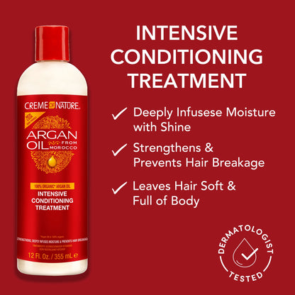 Creme Of Nature Argan Oil Conditioning Treatment 354Ml — image 3