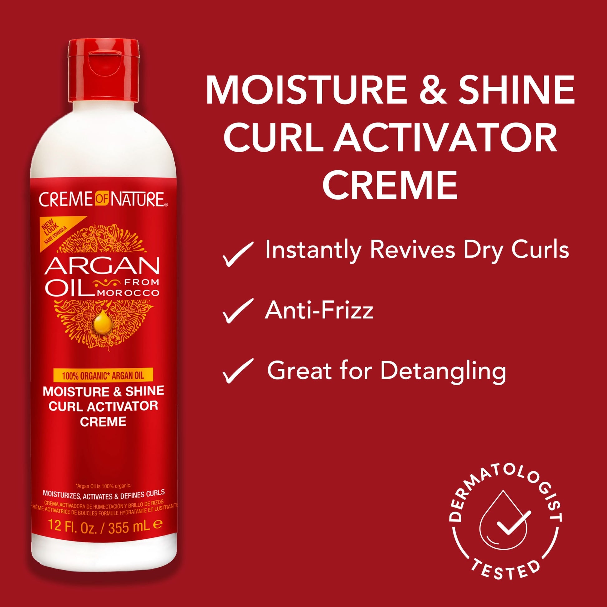 Creme Of Nature Argan Oil Curl Activator 354Ml — image 3