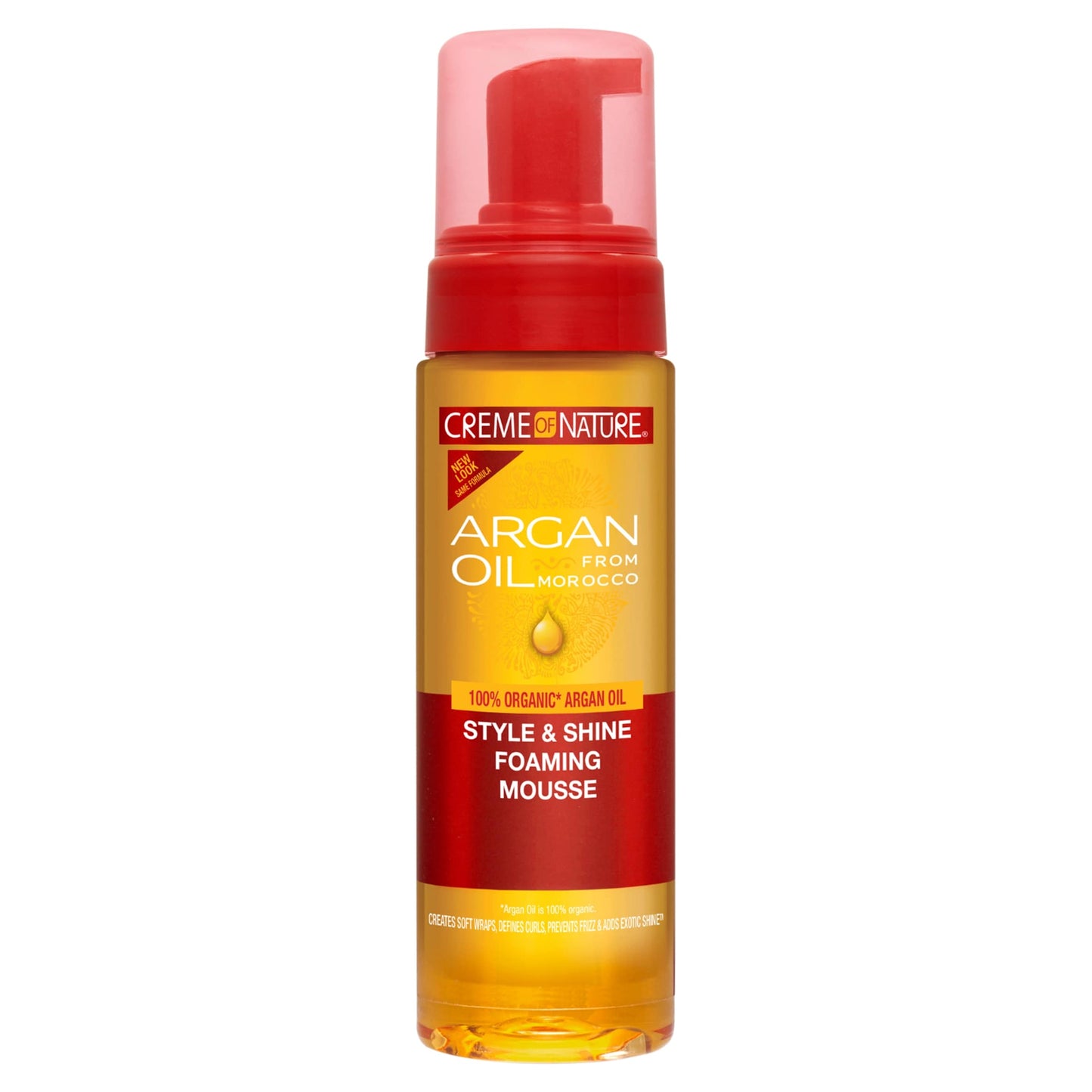 Creme Of Nature Argan Oil Foaming Mousse 207Ml — image 1