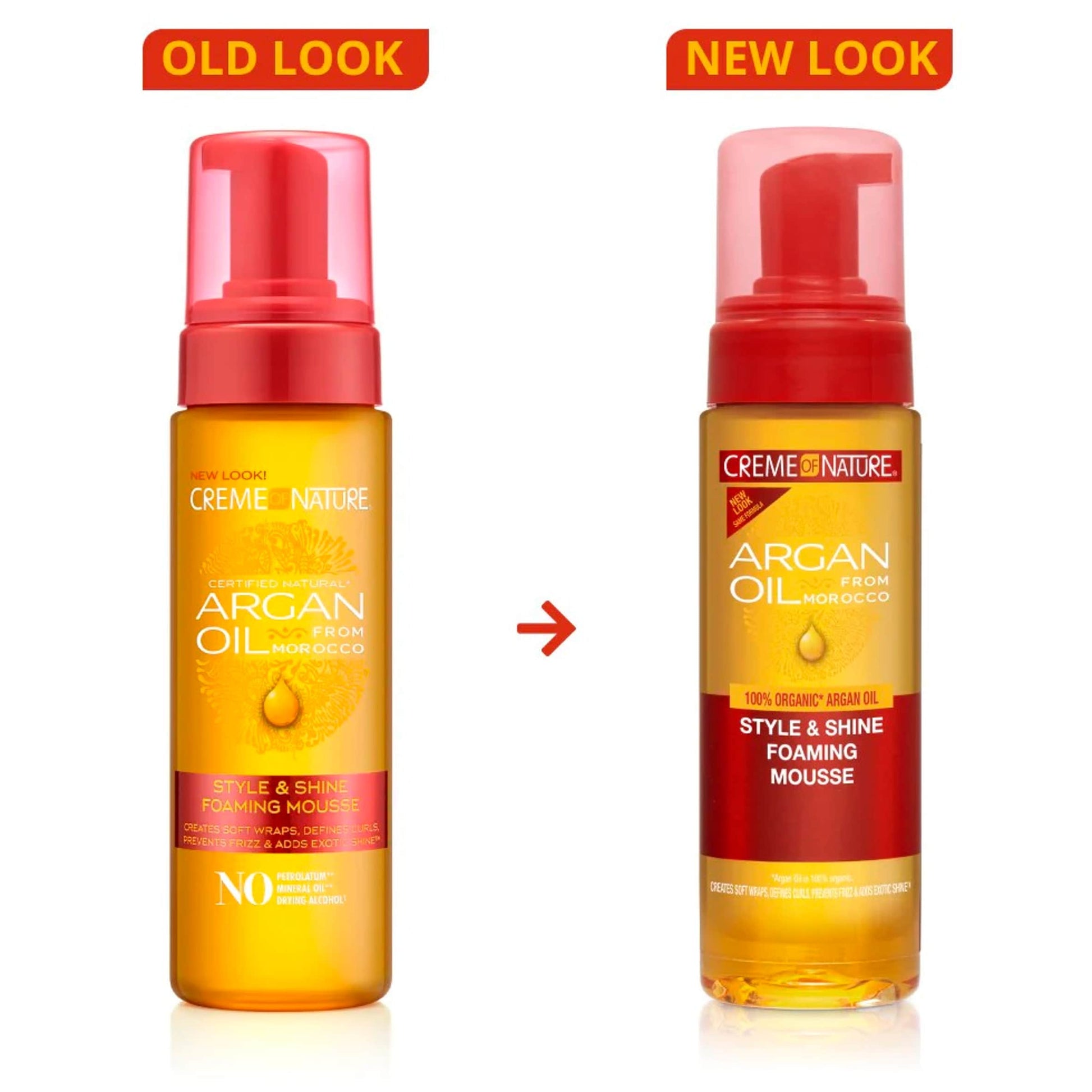 Creme Of Nature Argan Oil Foaming Mousse 207Ml — image 2