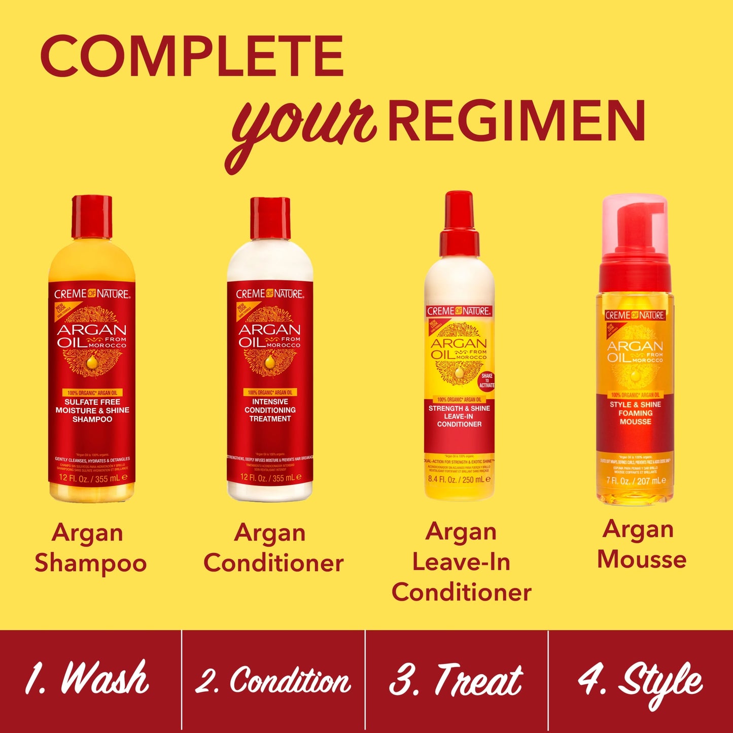 Creme Of Nature Argan Oil Leave In Conditioner 250Ml — image 5