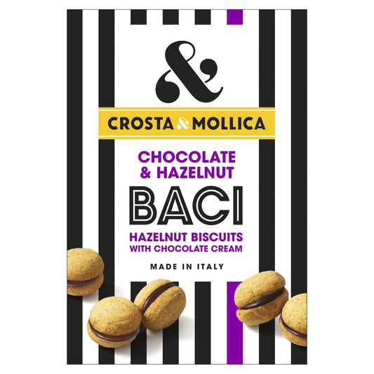 Crosta & Mollica Baci Hazelnut Biscuits 140g — image 1