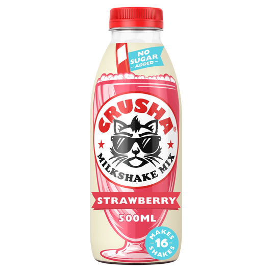 Crusha Strawberry No Added Sugar 500Ml — image 1