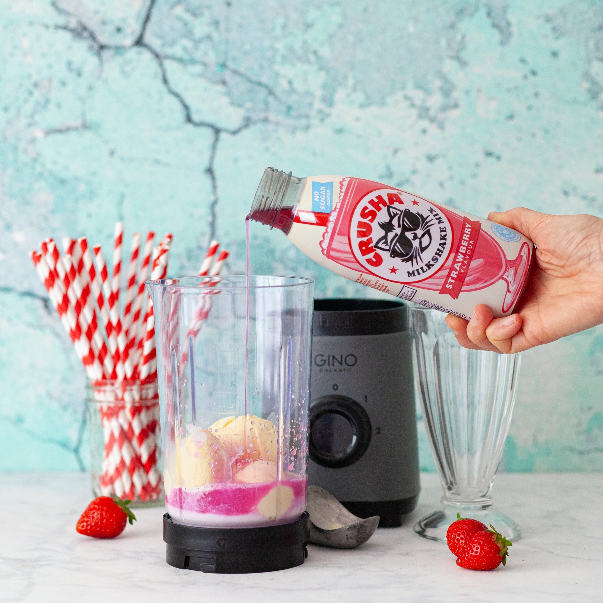 Crusha Strawberry No Added Sugar 500Ml — image 2