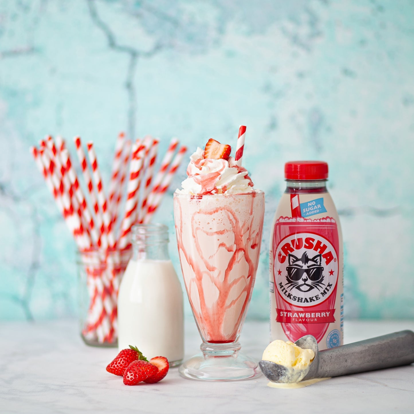 Crusha Strawberry No Added Sugar 500Ml — image 4