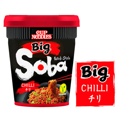 Cup Noodles Big Wok Style Soba - Chilli 115g — image 1