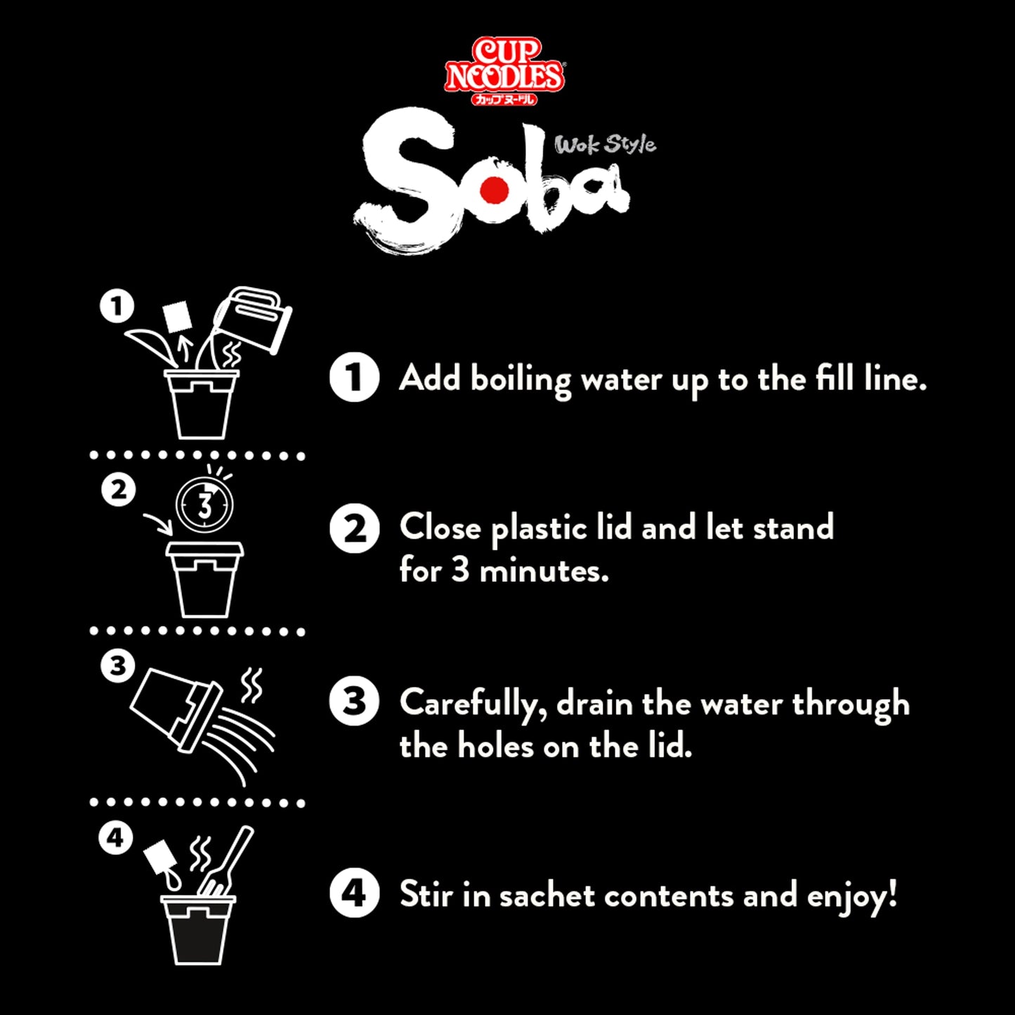Cup Noodles Big Wok Style Soba Classic 113g — image 3