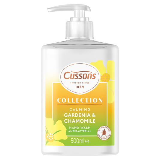 CUSSONS COLLECTION HANDWASH GARDENIA & CHAMOMILE 500ML — image 1