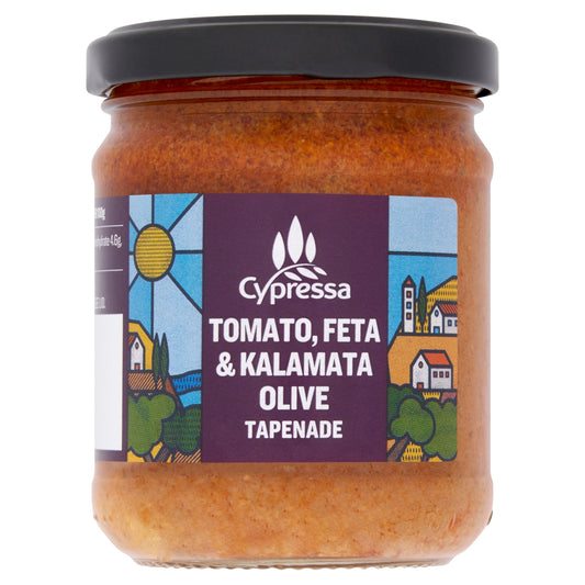 Cypressa Sundried Tomato, Feta & Kalamata Olive Tapenade 175g — image 1