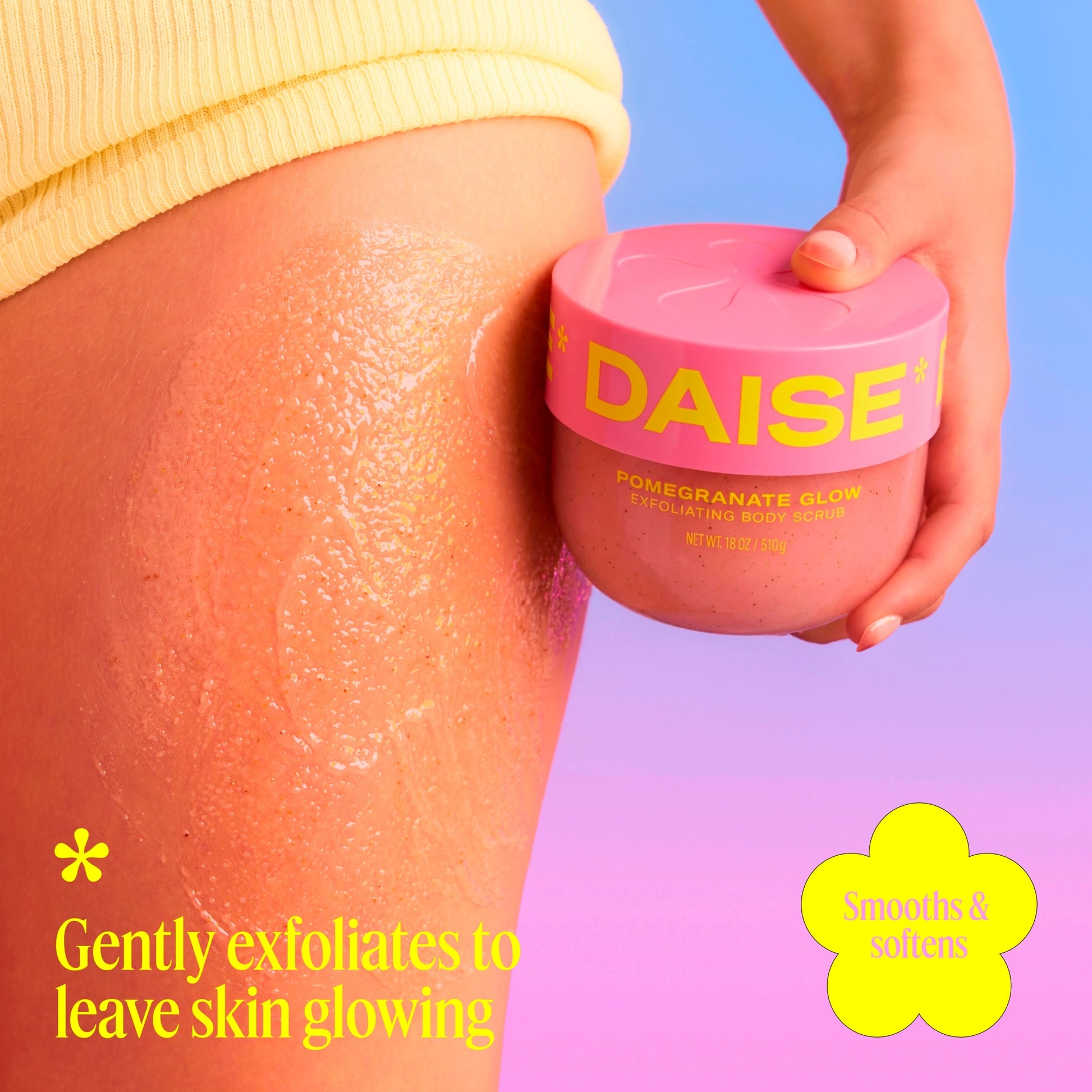 DAISE EXFOLIATING BODY SCRUB POMEGRANATE 510G — image 3