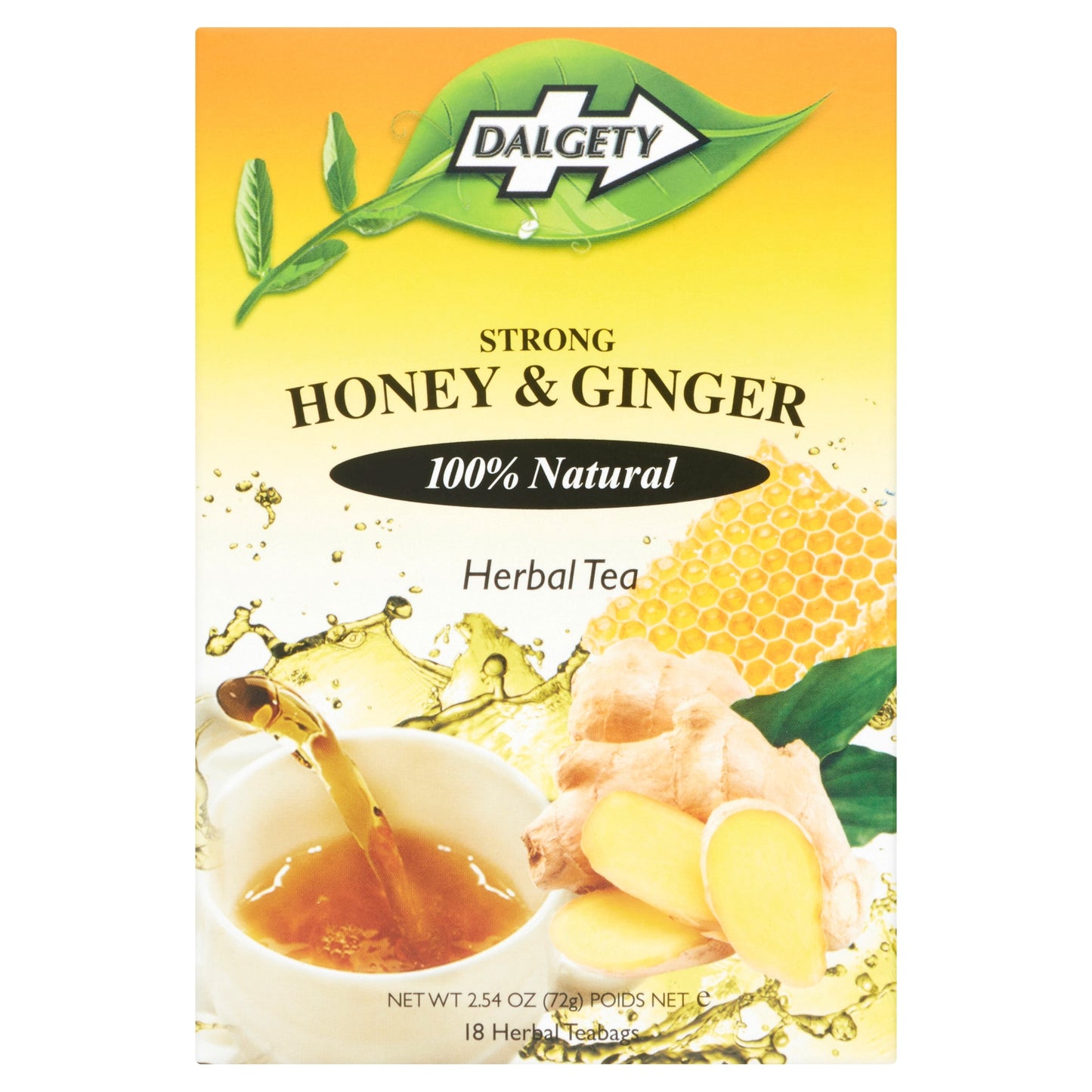 Dalgety Honey & Ginger Tea 72G — image 1