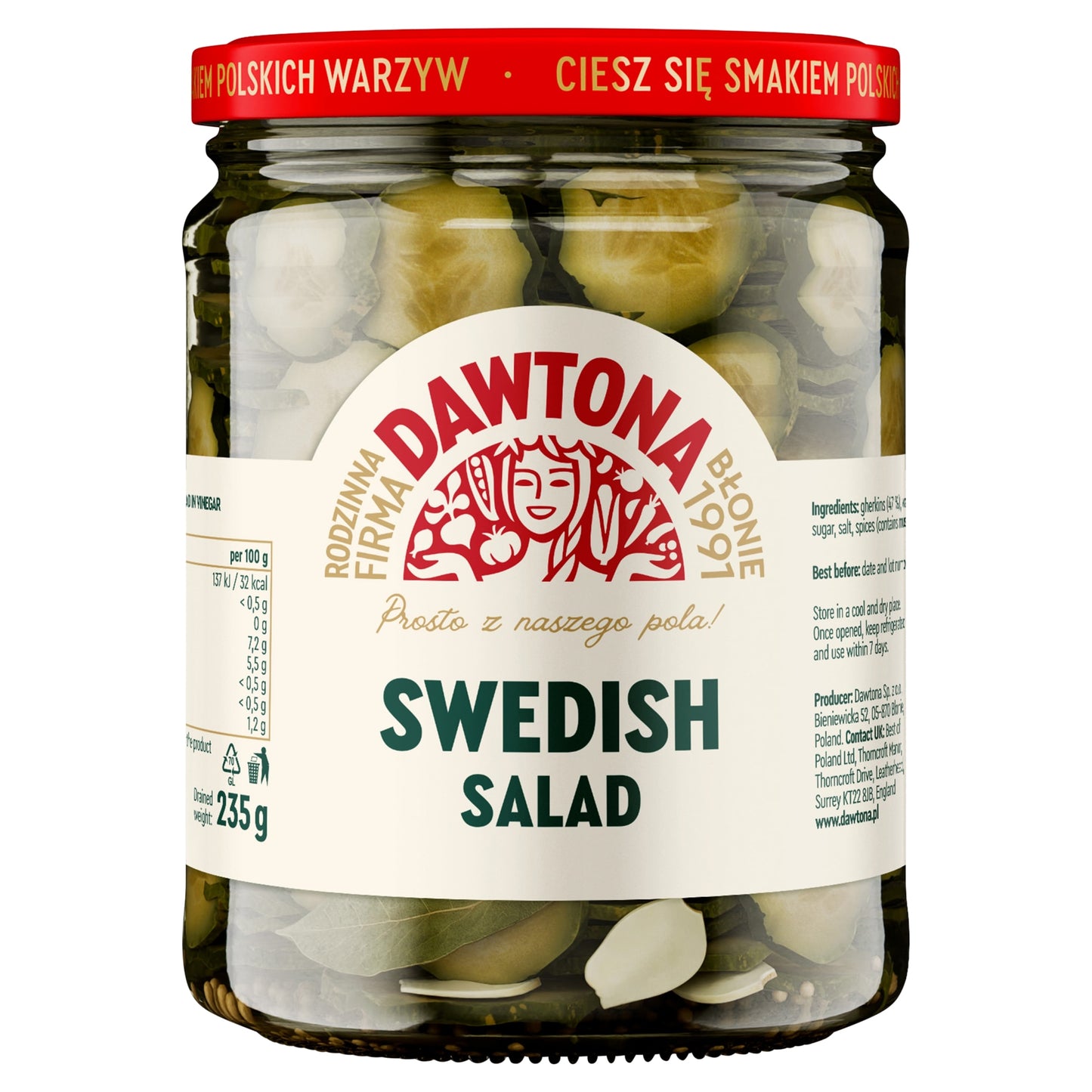 Dawtona Swedish Salad 500G — image 1