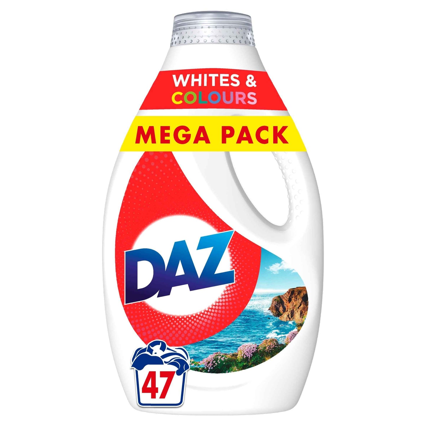 DAZ Washing Liquid Whites & Colours 47 Washes 1.551l