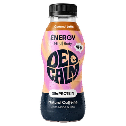 DedCalm Protein Energy Drink - Caramel Latte Flavour - 330ml — image 1