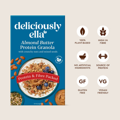 Deliciously Ella Almond Butter Protein Granola 350g — image 2