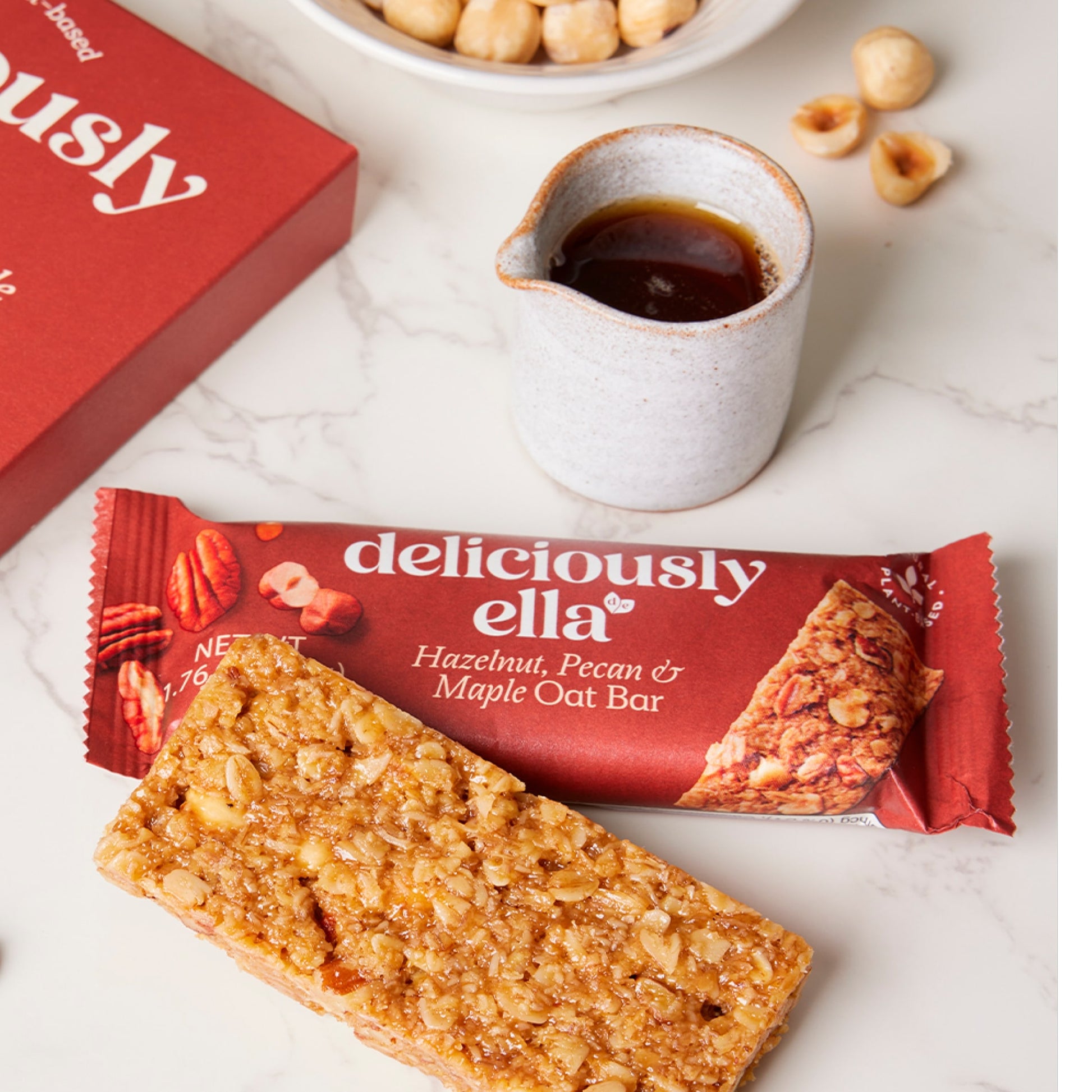 Deliciously Ella Hazelnut Pecan & Maple Oat Bars 3 X 50G — image 3