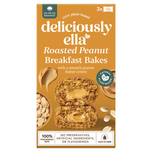 Deliciously Ella Roasted Peanut Breakfast Bakes 150g — image 1
