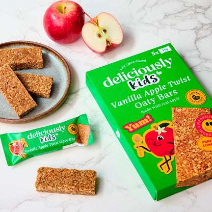 Deliciously Kids Vanilla Apple Twist Oaty Bars 5 x 25g — image 4