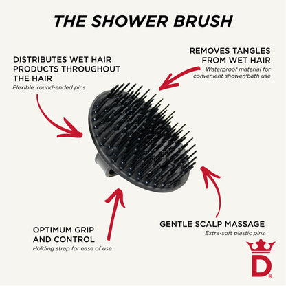 Denman Be-Bop Shampoo Massager D6 — image 4