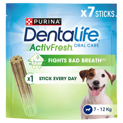 DENTALIFE ActivFresh Small Dental Chicken Dog Chews 7 Sticks — image 1